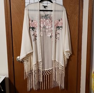 Flowy Torrid Tassel Kimono